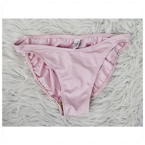 3/$20 90s Vintage Pink High Cut Catalina Bikinis